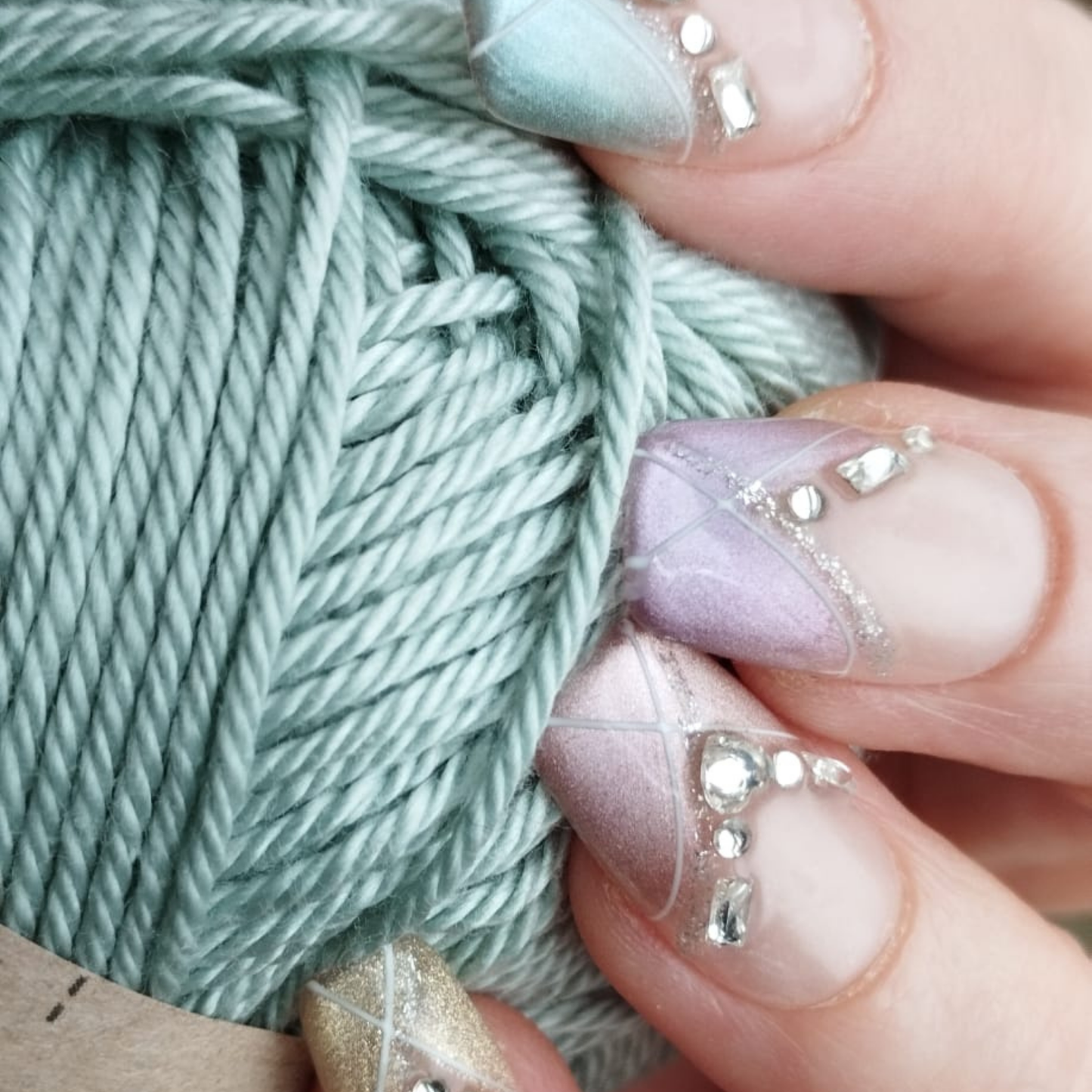 Soft Prism — Press-On Nails